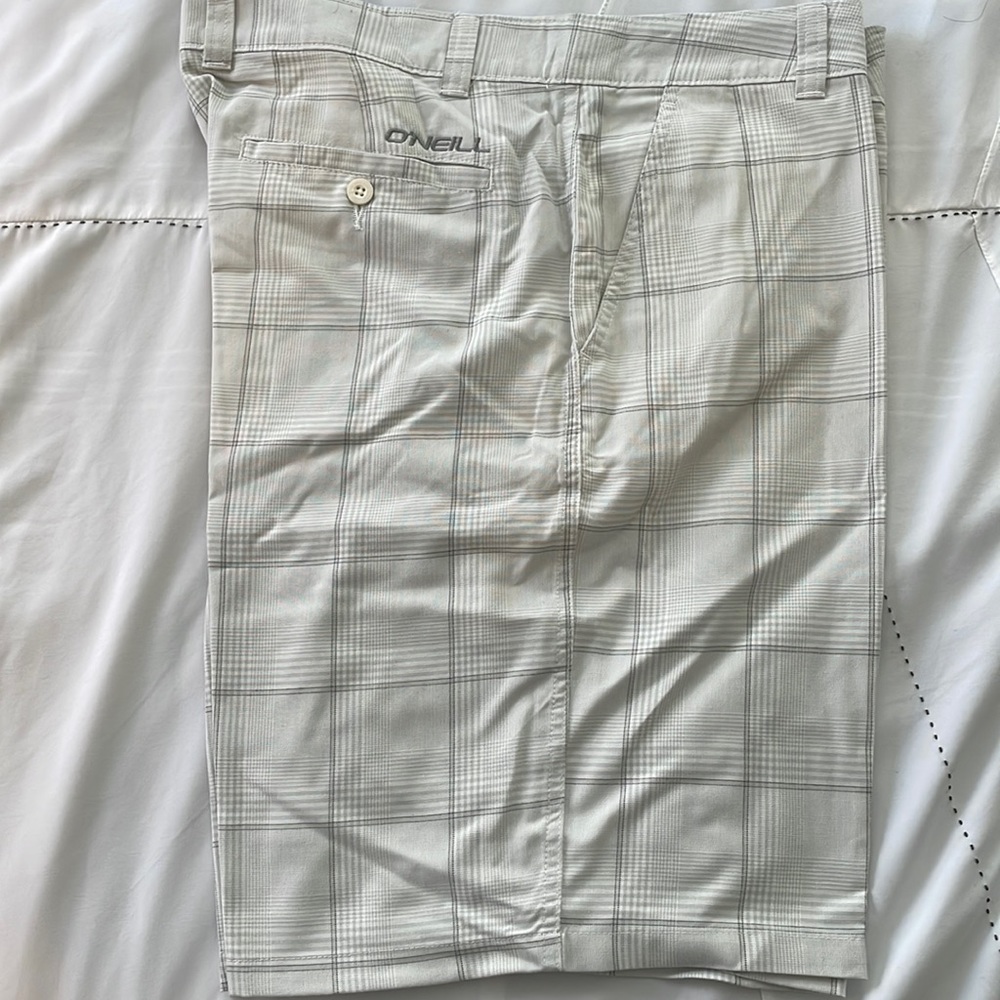 O’Neill plaid Flat Front Shorts